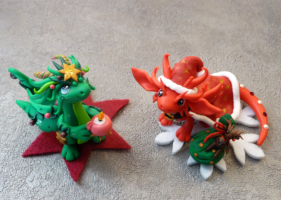 FIMO Drachen, beide verkauft