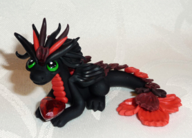 PREMO Sculpey und FIMO Drache, unverkäuflich